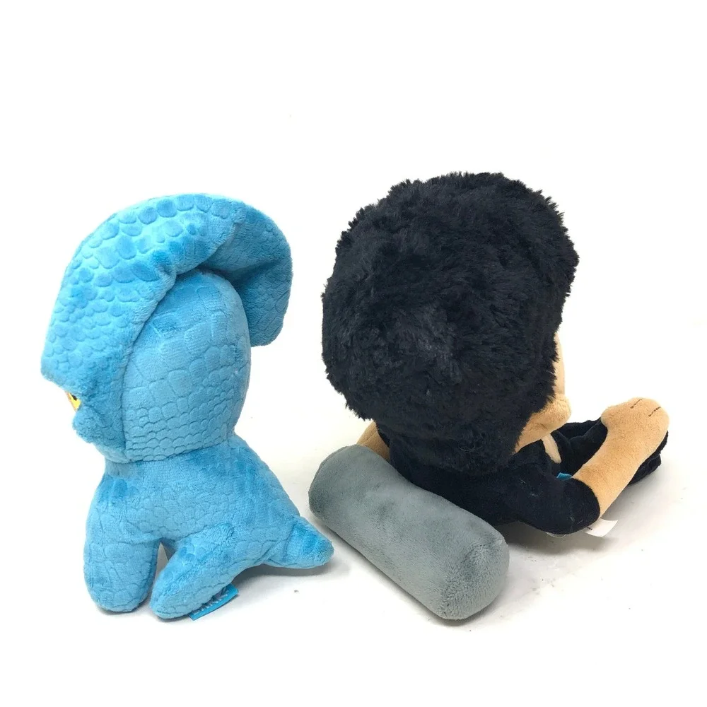 BarkBox Dog Toy Bundle Lot 6 PC Plush Squeaky Crinkle Jurassic‎ Park Dinosaur